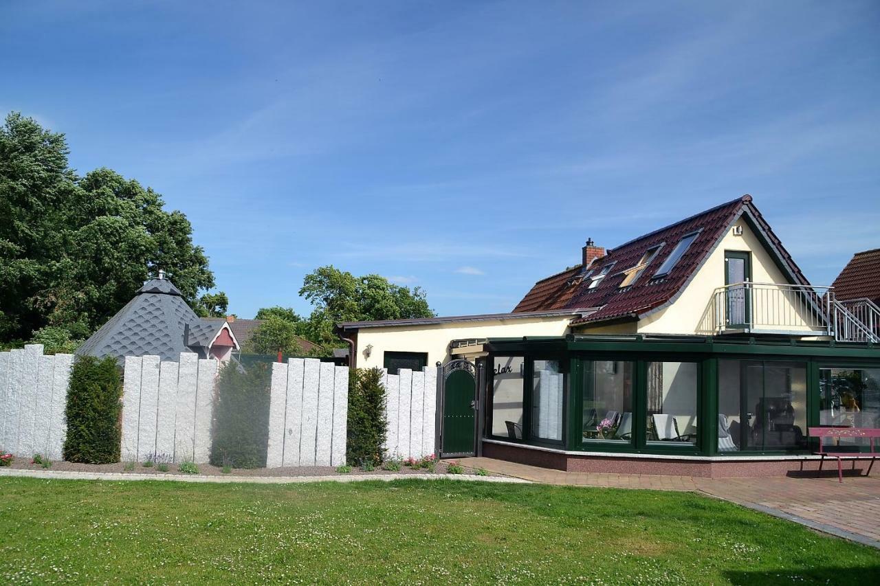 Ferienhaus Saupe Schaprode Esterno foto